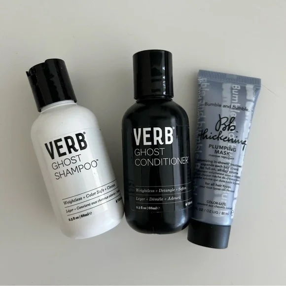 VERB Ghost Shampoo and Conditioner - Hair Care Bundle - Picture 1 of 9